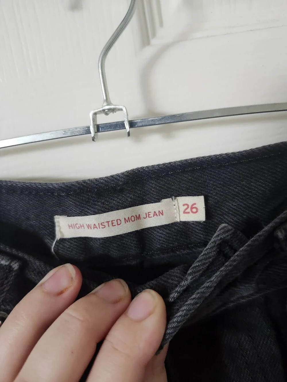 Levis black high